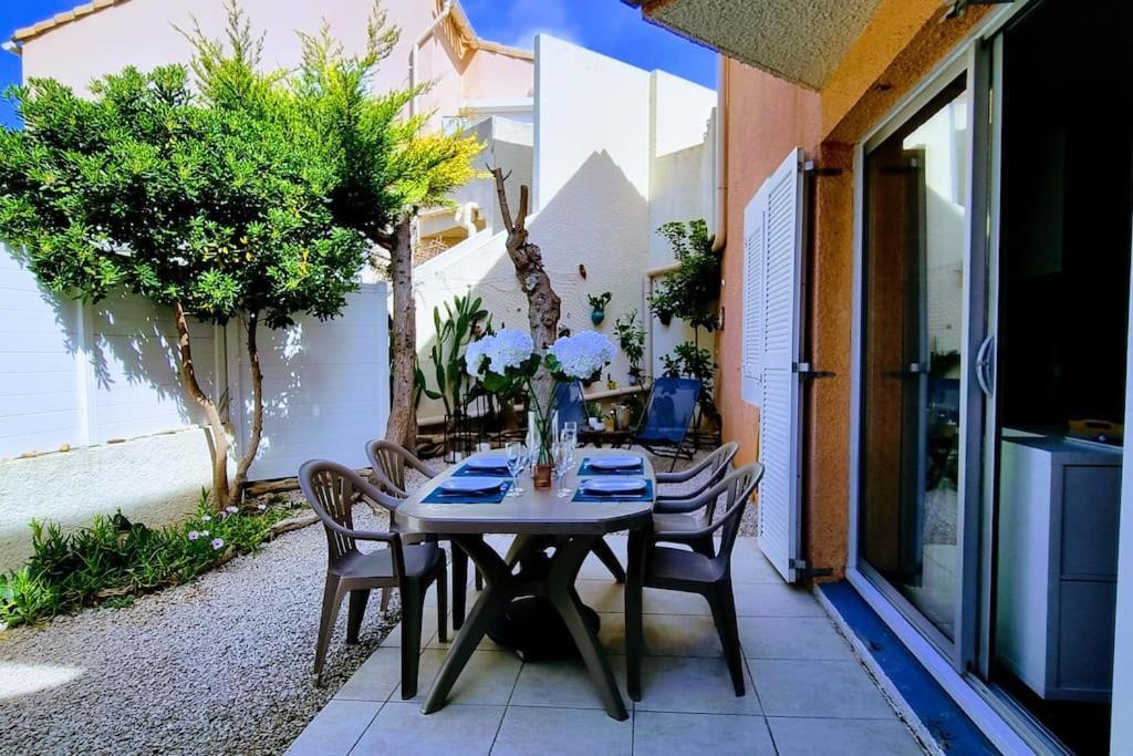 Le Marine Rez De Jardin Direct Plage Parking Prive Climatise Sète Zewnętrze zdjęcie